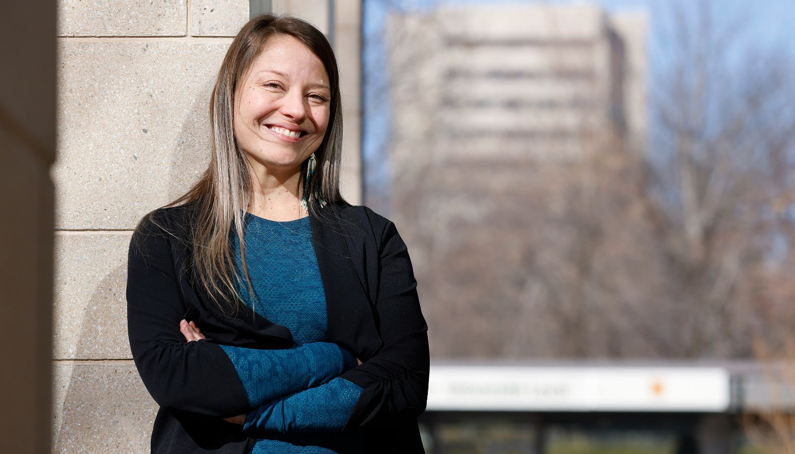 <p>La professeure Lisa Ellington</p>