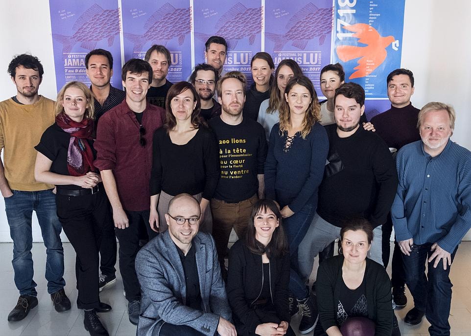 Le dévoilement de la programmation a eu lieu à l'édifice La Fabrique, le 15 novembre, en présence de nombreux artistes. 