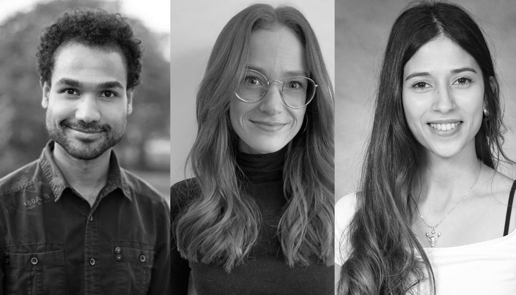<p>Gregory Fortin-Vidah, Geneviève Sanfaçon-Gagnon et Sarah Comte</p>
