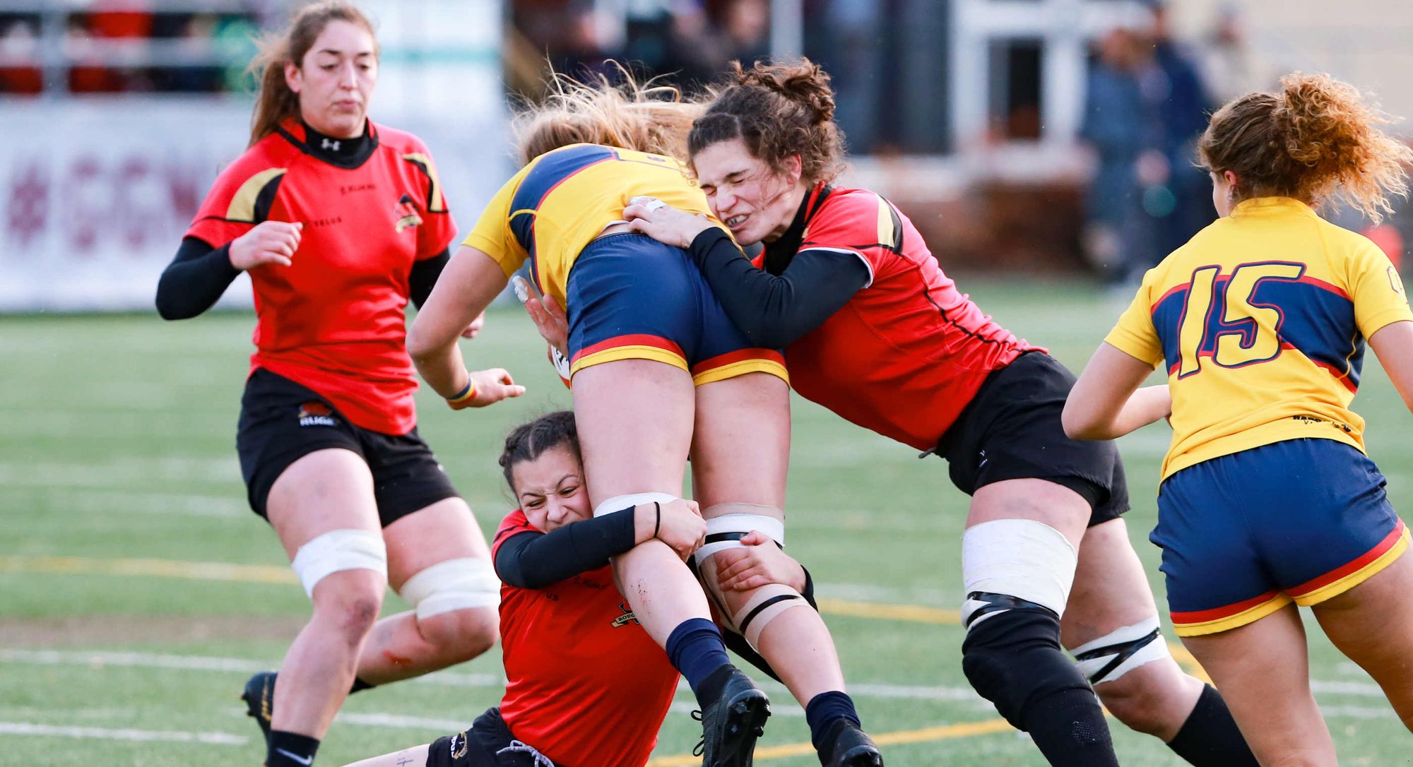 Fabiola Forteza, joueuse du Rouge et Or rugby.