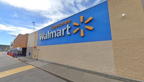 Le supercentre Walmart de Rimouski, situé sur la montée Industrielle-et-Commerciale.