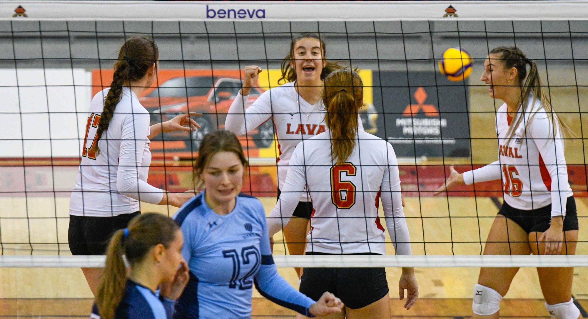 <p>L’attaquante Jade Marquis, du club de volleyball Rouge et Or.</p>